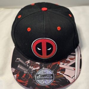 MARVELS Deadpool Snapback Baseball Hat